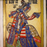 Interprétation du Roy de Séville enluminure sur peau de mouton or à la feuille Interprétation du Roy de Séville
